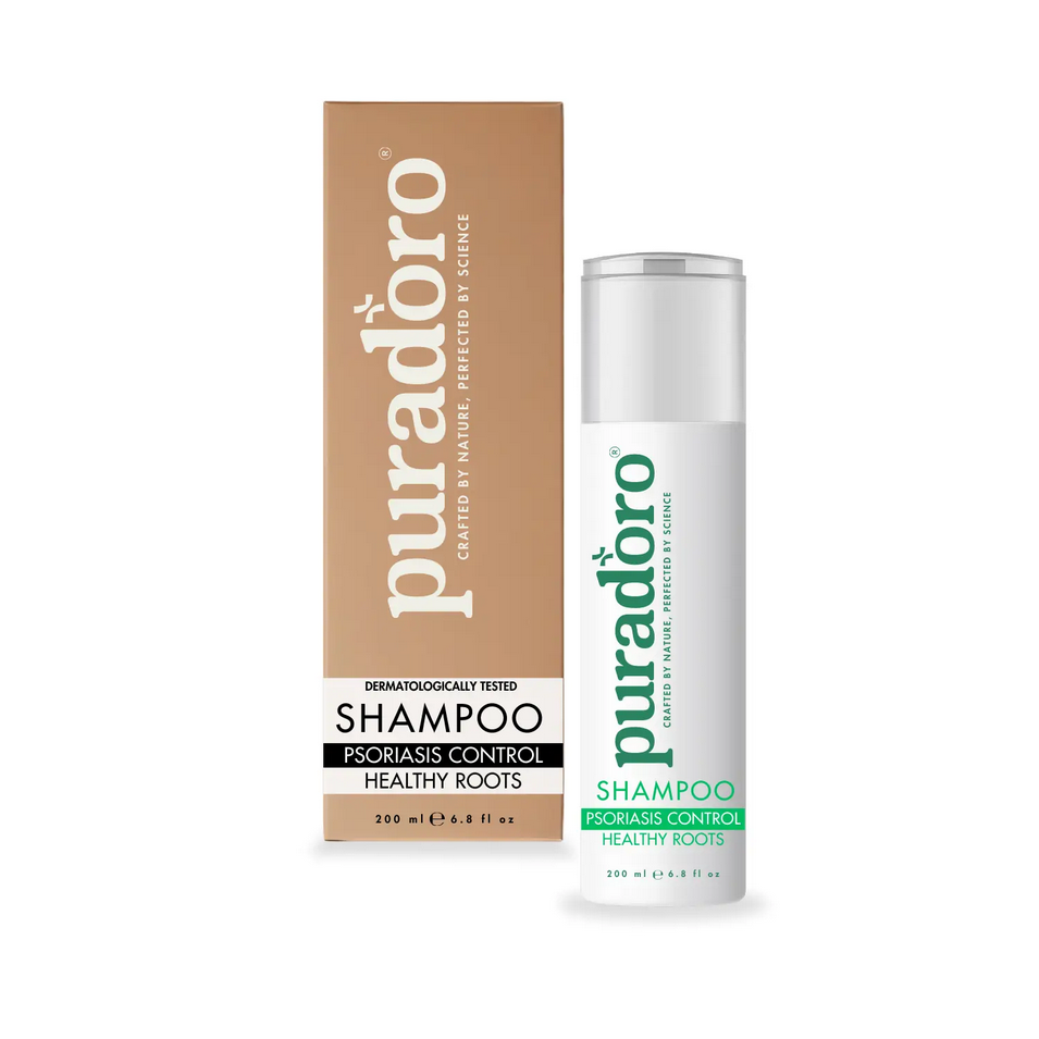 psoriazis shampoo Psoriasis Control & Healthy Roots Shampoo – Soothes Scalp, Reduces Flaking & Irritation 200ml - Image 1